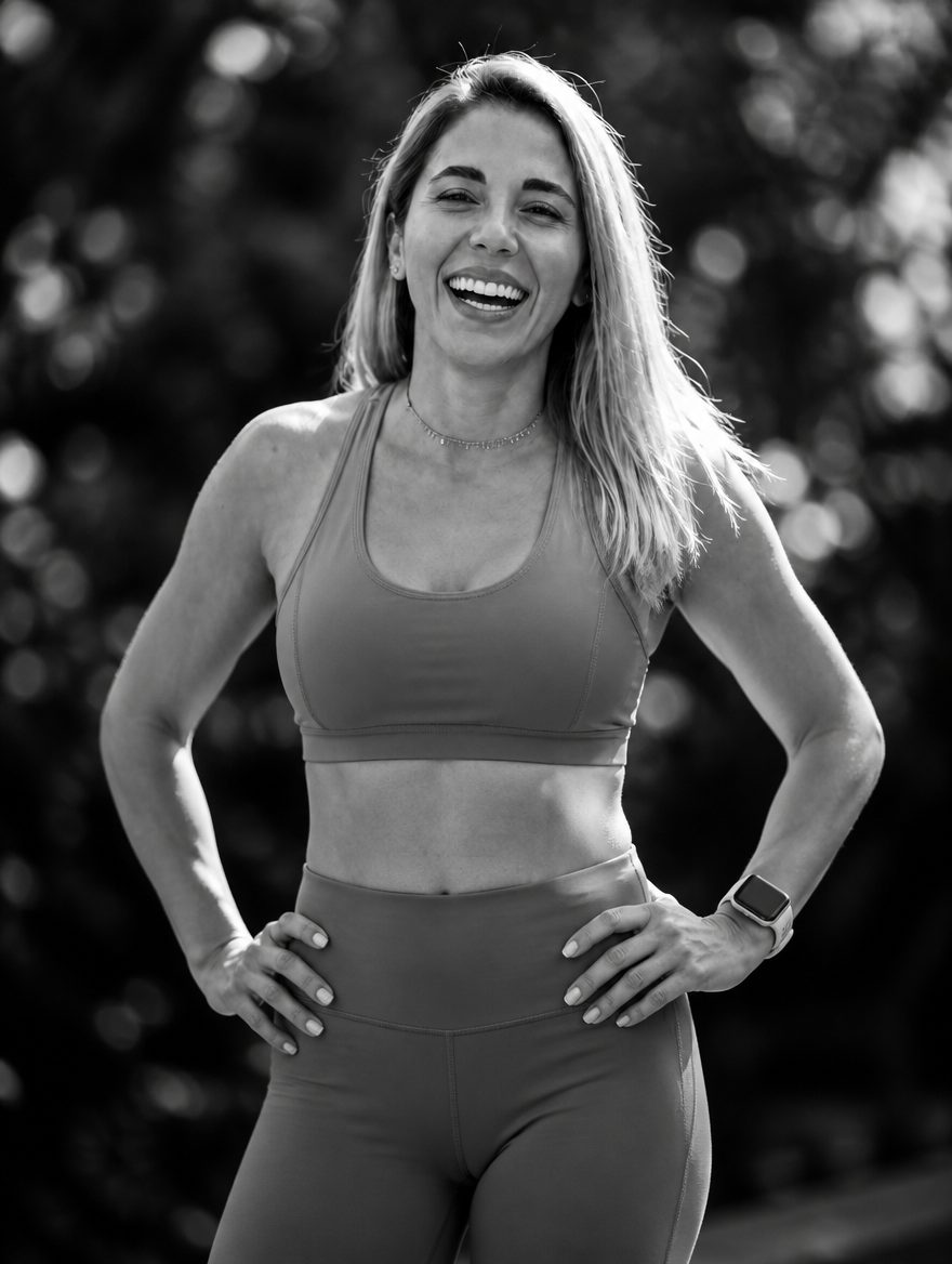 Marlene Aréchiga riendo